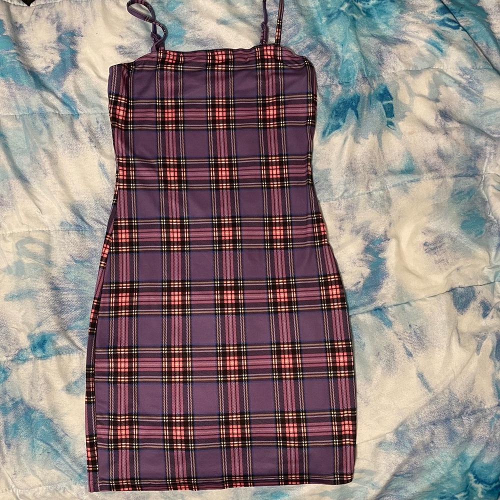 Shein Tartan dress